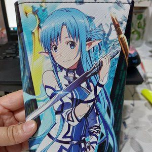 Rare Japanese Anime Full Size Wallet Coin Compartments and Credit Cards ID's